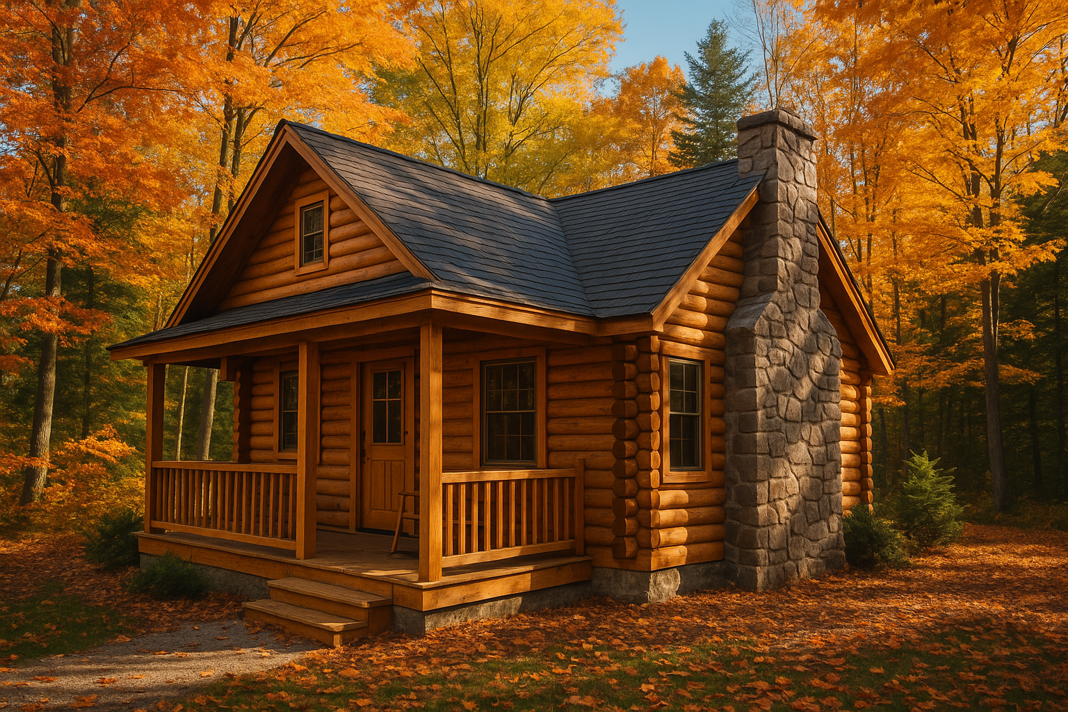 Log cabin